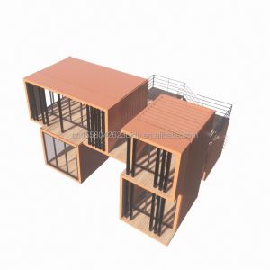 Modern Design 20ft Portable Shipping Container Clothing Store Pop-Up Retail