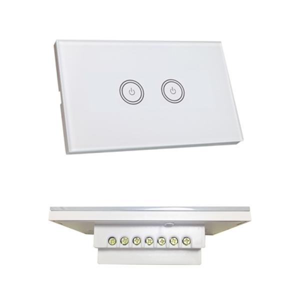 China 3 Gang US Wifi Electrical Switch , Touch Panel Remote Electrical Switch on sale China 3 Gang US Wifi Electrical Switch , Touch Panel Remote Electrical Switch on sale