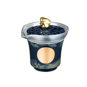 Color-Changing Modern Ceramic Teapots Set With Glass Filter For Gift