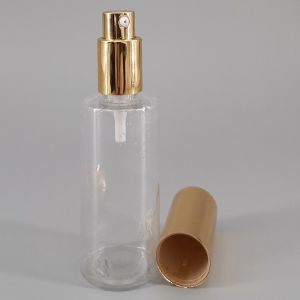 60ml 70ml Travel Spray Bottle with Golden Press Pump