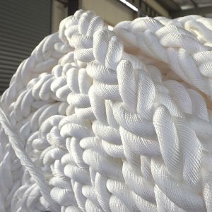 Florescence 48mm/64mm/72mm 8 Strand Polyester Marine Mooring Ropes Made In China