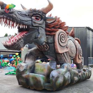 Commercial Amusement Park Animal Parade Floats Vehicle Weather Resistance