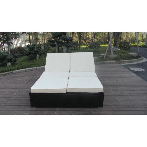 Buy Hand-Woven Rattan Sun Lounger , Outdoor Garden Lounge Chair at wholesale prices