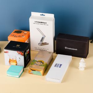 Recyclable Cardboard Packaging Gift Box with Lids Custom Design and Bulk