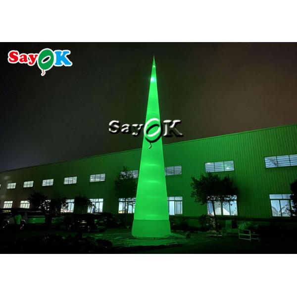Giant Inflatable LED Cone remote controlled Outdoor Lighting Decoration