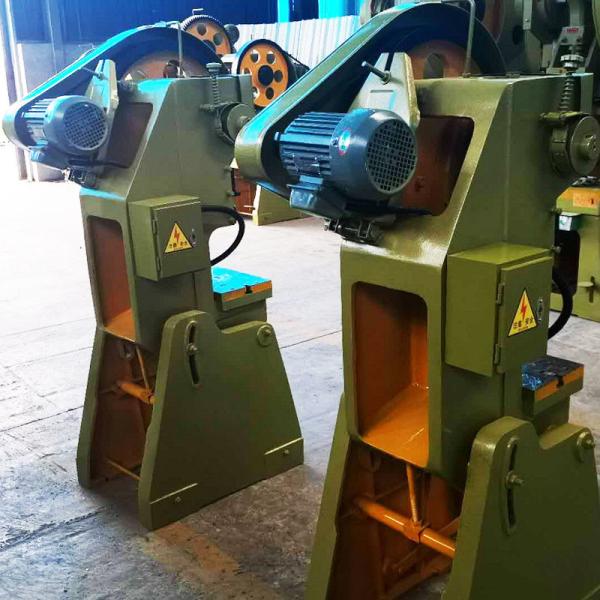 12T Small Power Press Machine , 130mm CNC Hydraulic Plate Punching Machine For Mini Parts