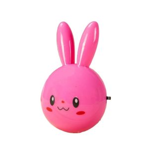 China Toy manufacturer custom LED Rabbit Night Lamp Switch ON/OFF Wall Light Bedside Lamp on sale