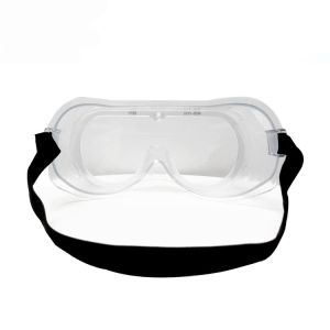 China Muffled - Free Safety Protective Goggle Elastic Band White Transparent on sale