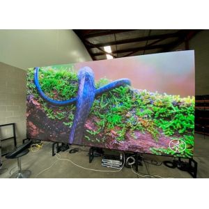 Slim 4mm Indoor Full Color Led Panel Installed In Hotel , 2500cd Per Square