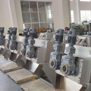 Agricultural Screw Press Sludge Dewatering Machine Stainless Steel
