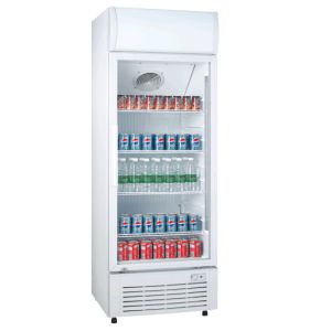 Quality 220L Upright Beverage Cooler Refrigerator With Low Energy Consumption for sale