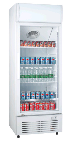 220L Upright Beverage Cooler Refrigerator With Low Energy Consumption