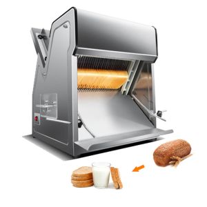 Automatic Toast Slicer Machine Adjustable Electric Bread Slicer Machine