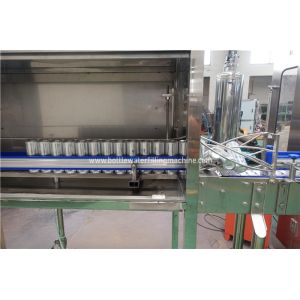 25cl Mini Capacity Can Filling Machine Rinsing Filling Sealing Function