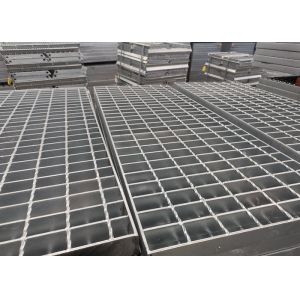 Serrated 30*100mm Hot Dip Galvanized Steel Grating High Strength