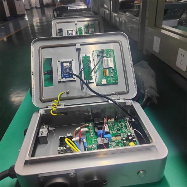 Buy 7kW Electric Car Charger , EV Charging Pole Waterproof IP65 at wholesale prices