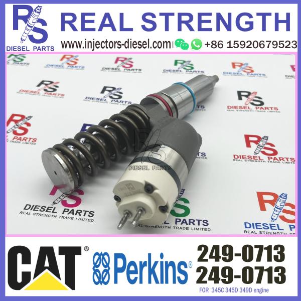 C11 C13 Diesel Engine parts Fuel Injector 2490713 249-0713 for 345C 345D excavator