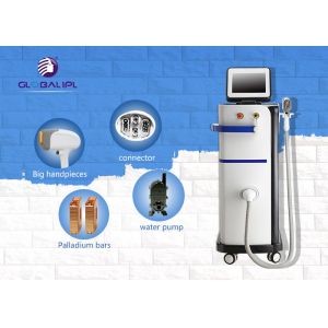 China 808nm Permanent Laser Hair Removal Machines / Hair Removal Equipment For All Types Skin on sale