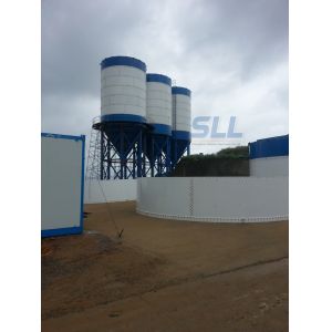 Quality Sincola Cement Storage Silo 100T Large Capacity With Customized Color for sale