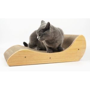 Quality Heavy Duty Cat Scratch Board Cardboard Eco - Friendly Material To Trim Claws for sale