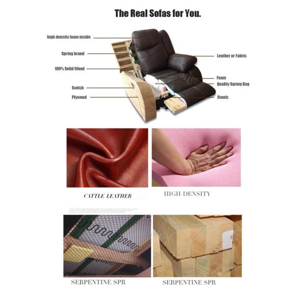 Reclining Sofas with Electric Switch,Fabric Sofas,Recliner Sofa,living room sofas