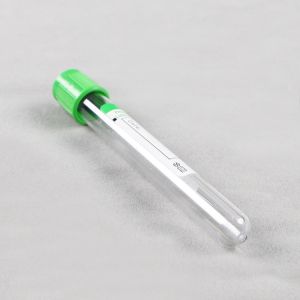 CE ISO Green Cap Lithium Heparin Disposable Vacuum Blood Collection Tube With