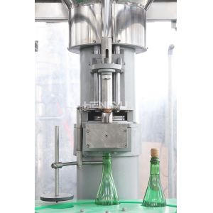 Automatic Wine Glass Bottle Wooden Corking Machine