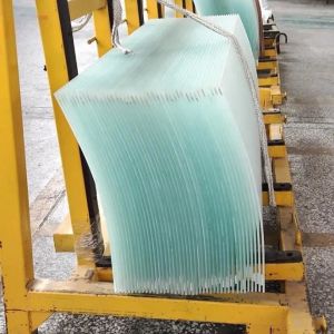 Custom Cut 8mm 10mm Frosted Opaque Translucent Tempered Glass