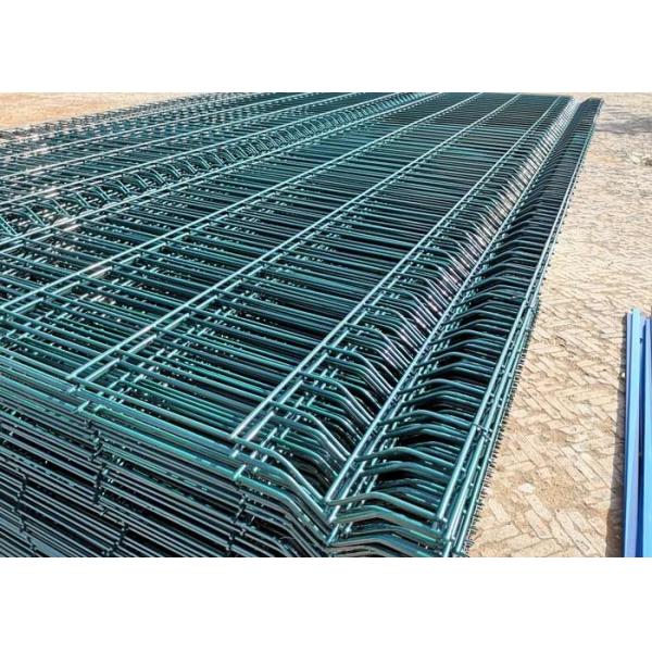 Buy Antirust 50x150mm Wire Mesh Security Fence Pvc Coated Welded Grid at wholesale prices