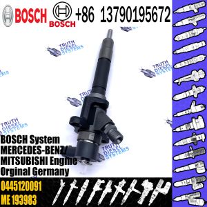 China 0445120091 Diesel engine fuel injection parts common rail injector 0445120091 on sale