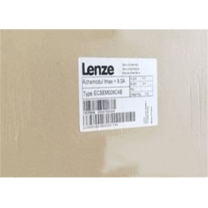 Lenze ECSEM008C4B ECS-SERVO SYSTEM MAXIMUM OUTPUT CURRENT 8 A 2 - 20 A (1.1 - 13