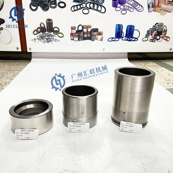 Excavator MONTABERT Hydraulic Breaker BRV32 BRV45 BRV55 Lower Inner Bushing Rock Hammer Front Cover Upper Bush for Hammer Spare Parts