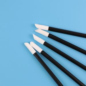 5mm Big PU Head Printer Toner Cleaning Swab With Black Handle