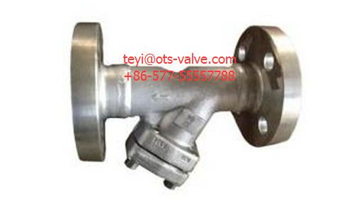 Welded Flange Type Y Strainer Valve Stainless API 602 Class 600