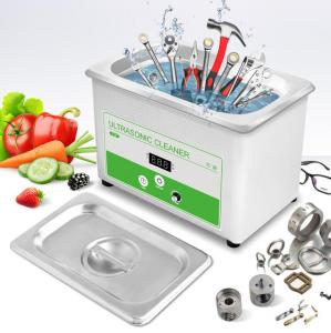 Quality 0.8L Digital Industrial Ultrasonic Cleaner For Tools , Nuts , Bolts , Power Adjustable for sale