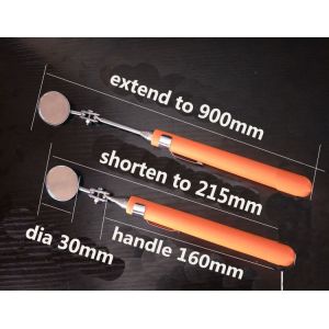 Quality telescopic inspection mirror with longer length diameter 30MM for sale