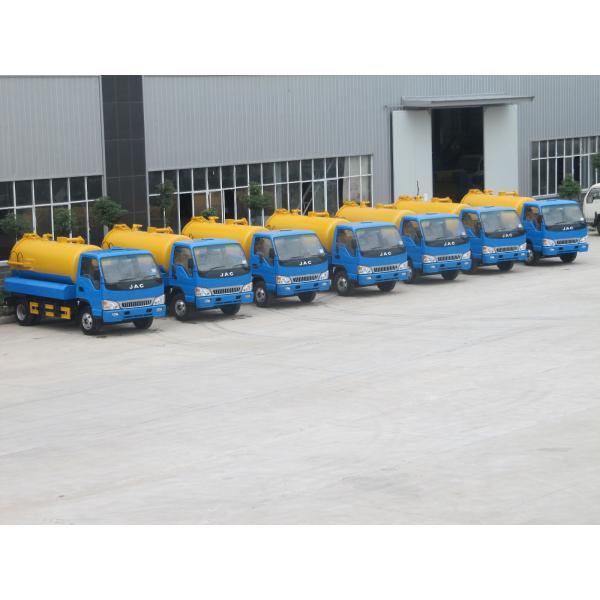 Jurop & BP Pump Mini Vacuum Suction Truck With Jetting Tank JAC 3CBM