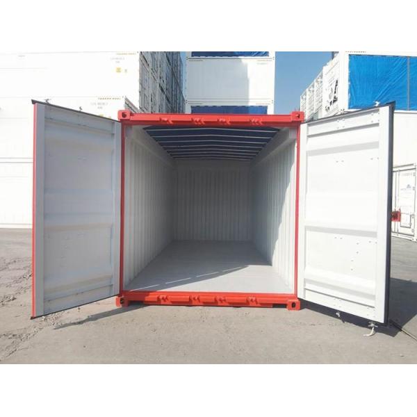 31 cbm Capacity Open Top Container for Offshore Dry Storage in Steel and Corten Steel BV CSC Certified Optional Sling Shackles