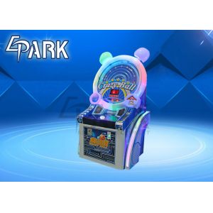 Amusement Park Coin Operated Arcade Machines Crazy Ball Blue Entertainment
