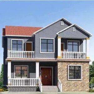 Knock Down Sound Resistant Luxury Prefab Houses Modular