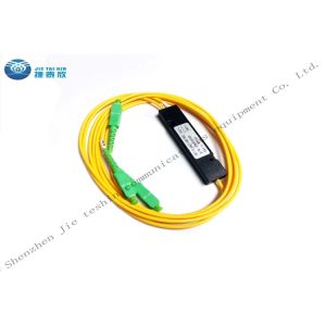 1490nm 1550nm 1x2 FBT Optical Fiber Coupler SC APC 2.0mm 1m