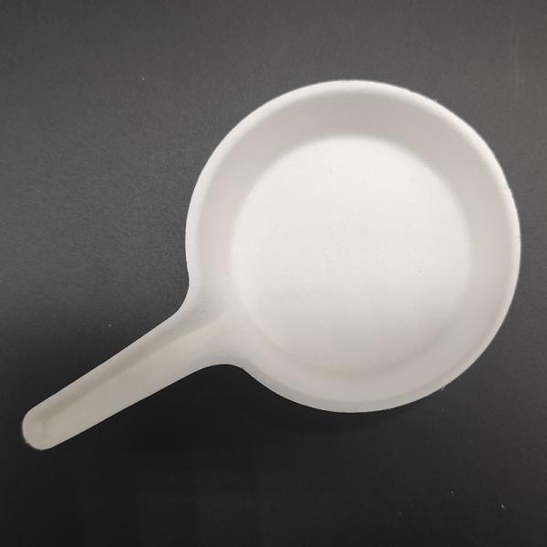 Eco-friendly sugarcane pulp biodegradable 2oz sauce portion cup for salad dressing appetizer plate