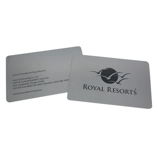 PVC RFID Smart Card 13.56Mhz Loyalty Plastic Cards For Office Attendence