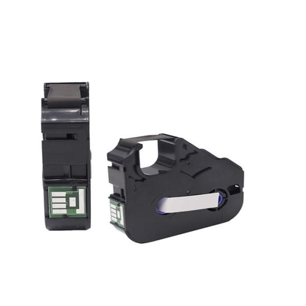 Buy Cable PT - 200BK Label Tape Cassette , 12mm * 100m Compatible Ribbon Cassette at wholesale prices