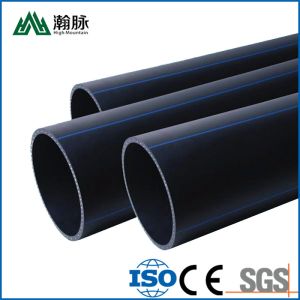 China 12 Inch HDPE Water Supply Sewage Pipe Polyethylene Irrigation Customized on sale