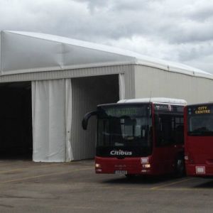 25x50m White Durable Outdoor Warehouse Tents Logistics Conservatory