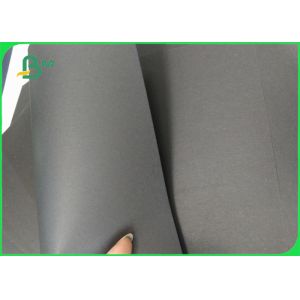 Solid Black Card Stock Paper 110gsm 70 * 100cm Invitation Cards