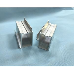 Abrasion Proof Aluminium Sliding Door Extrusions Sliding Interlock 40mm