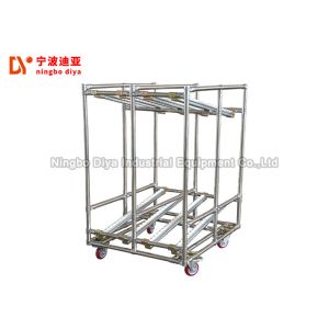 Customized Track And Roller System , Stainless Steel Sliding Wheel Track