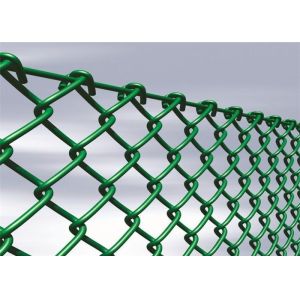 2.4m 3m Height Chain Link Security Fence Modern For Basketball Field